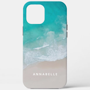 Case-Mate iPhone Case plage de sable tropical océan vagues ensoleillées 