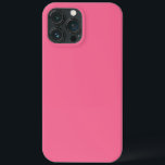 Case-Mate iPhone Case Plain color solid rosy watermelon pink<br><div class="desc">Plain color solid rosy watermelon pink design.</div>