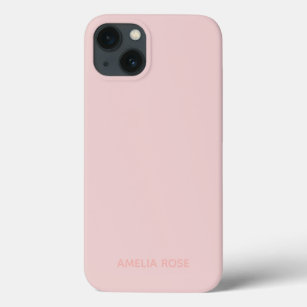Case-Mate iPhone Case Quartz simple personnalisé rose sur rose