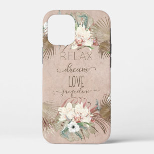 Case-Mate iPhone Case Relax Dream Love Tropical Blush Pink Orchid Palm