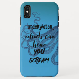 Case-Mate iPhone Case Sous l'eau, personne ne peut vous entendre hurler 
