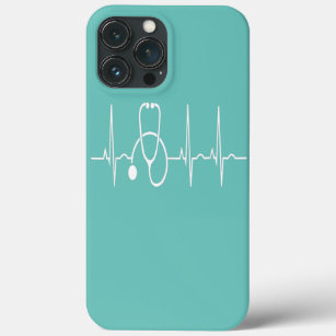 Case-Mate iPhone Case Stethoscope Heartbeat EKG Nurse Docteur Médicale