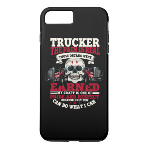 Case-Mate iPhone Case Trucker Cadeaux Funny Tracteur Trailer 18 Wheeler