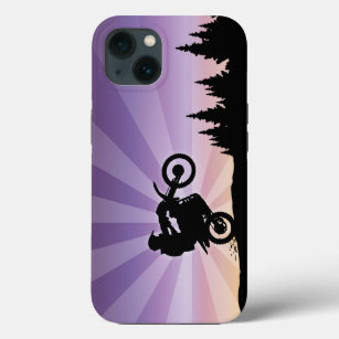 Case-Mate iPhone Case Vélo droit Roue Coucher de soleil violet