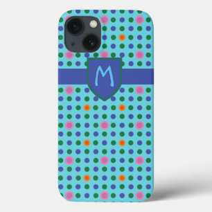 Case-Mate iPhone Chic Pois Monogram coque ipad personnalisé