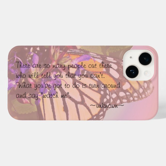 Case-Mate iPhone Citation de papillon Coque-Mate Samsung Coque Gala (Verso (horizontal))