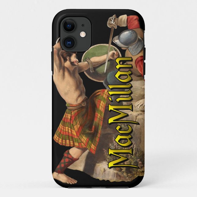 Case-Mate iPhone Clan MacMillan Old Scotland Coque (Dos)