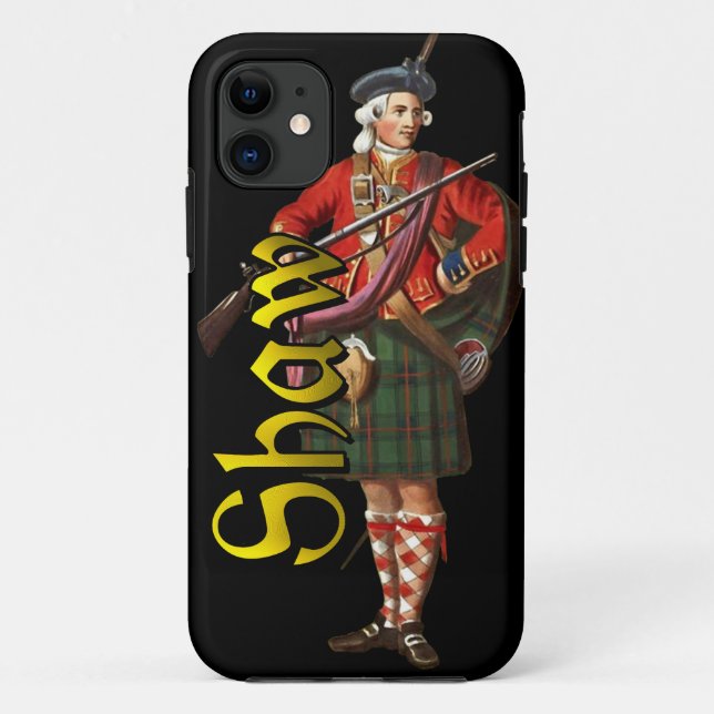 Case-Mate iPhone Clan Shaw Old Scotland Coque (Dos)