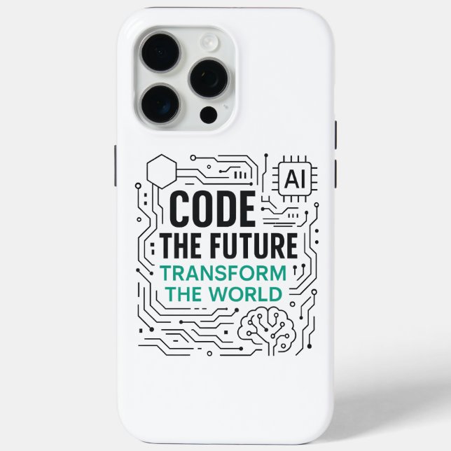 Case-Mate iPhone Code futur Transformer le Coque mondial (Verso)