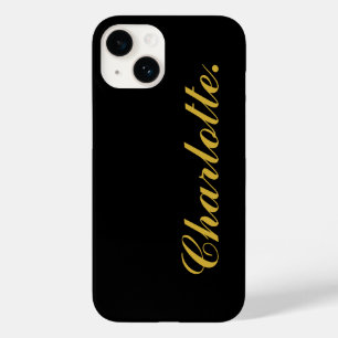 Case-Mate iPhone Concevez Votre Propre Nom sur Cette Coque Noire