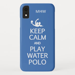 Conserver Calme & Jouer Water Polo coques monogram