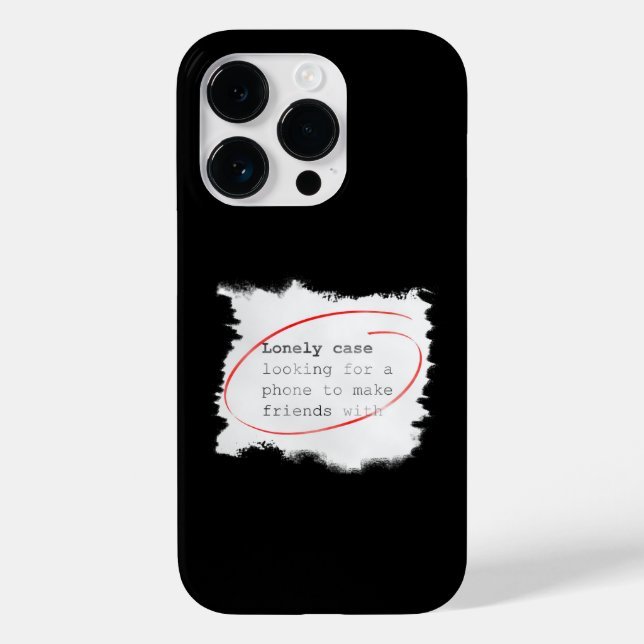 Case-Mate iPhone Coque À La Recherche D'Un Ami - Annonce Classique  (Verso)