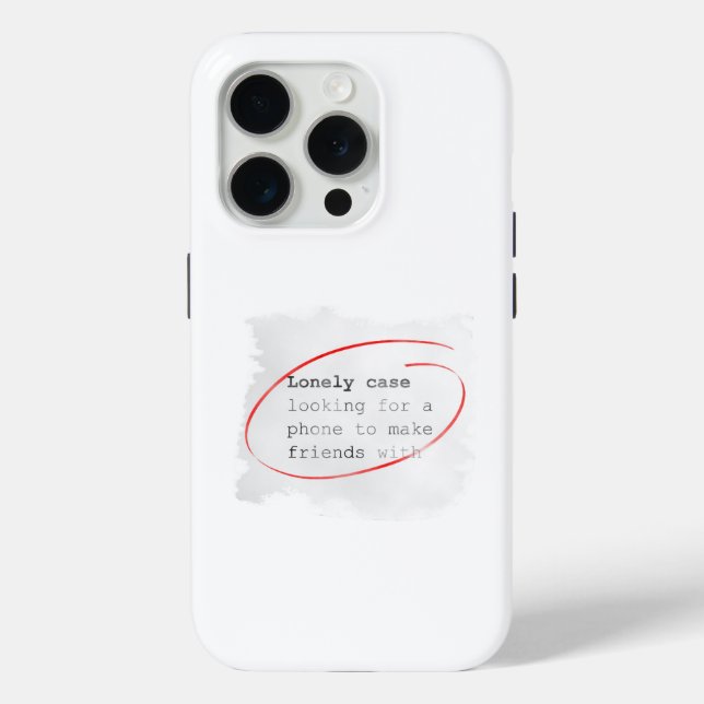 Case-Mate iPhone Coque À La Recherche D'Un Ami - Annonce Classique  (Verso)