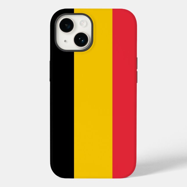 Case-Mate iPhone Coque Apple patriotique-Mate, Belgique Coque Drape (Verso)