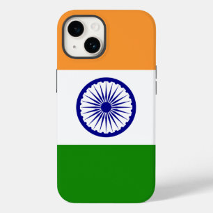 Case-Mate iPhone Coque Apple patriotique-Mate, Drapeau indien Coque