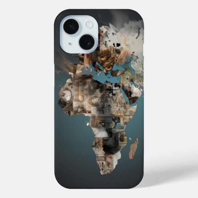 Case-Mate iPhone Coque art abstrait Afrique (Verso)