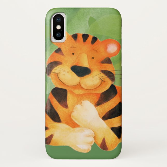 Case-Mate iPhone Coque d'art tiger pour enfants (Dos)