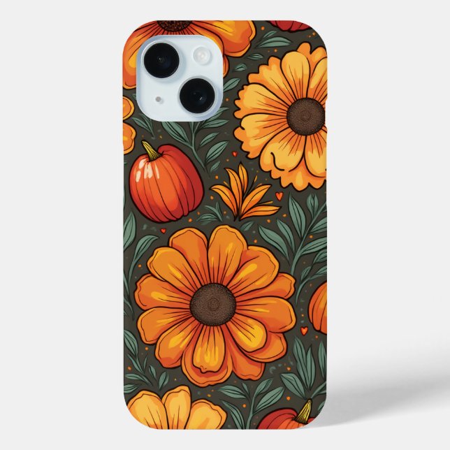 Case-Mate iPhone Coque de fleurs (Verso)