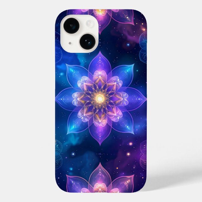 Case-Mate iPhone Coque de Lotus cosmique éthéré (Verso)