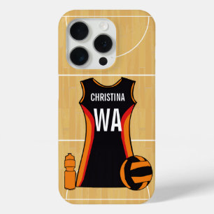 Case-Mate iPhone Coque de périphérique netball personnalisé