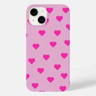 Case-Mate iPhone Coque de téléphone à motif de coeurs roses mignons