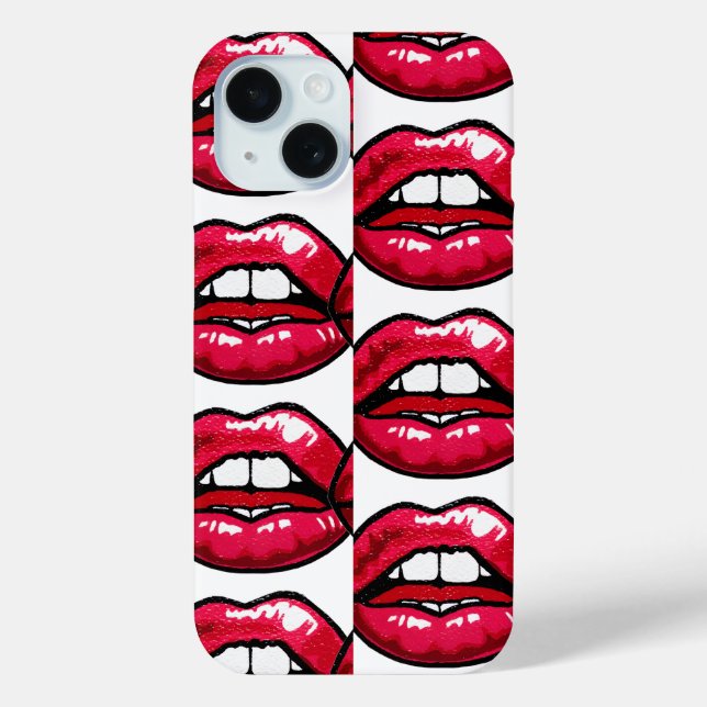 Case-Mate iPhone coque de téléphone hot lips (Verso)