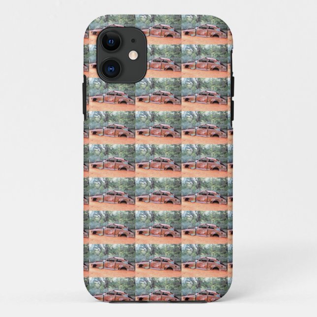 Case-Mate iPhone coque de voiture rouillé (Dos)