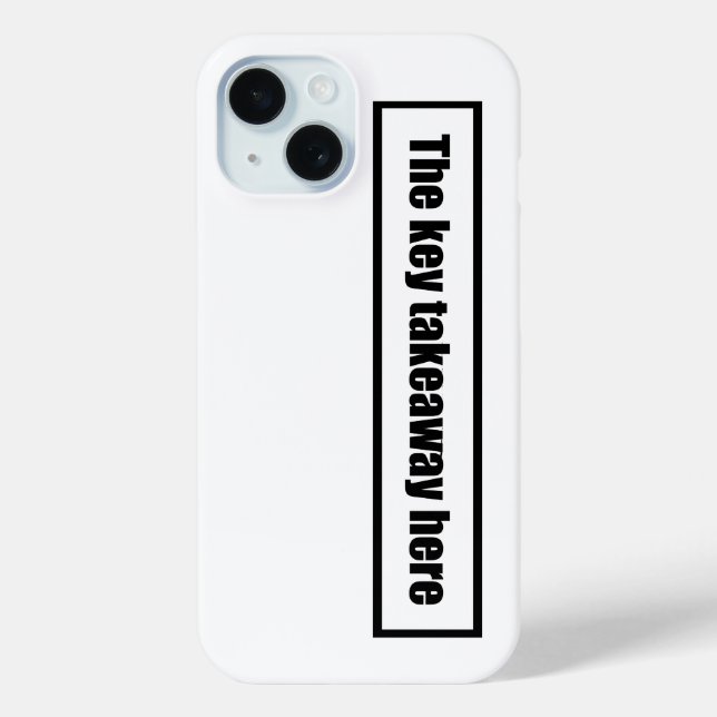 Case-Mate iPhone coque drôle (Verso)