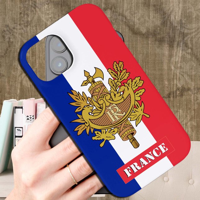 Case-Mate iPhone Coque du drapeau patriotique, France mode /sport (Créateur téléchargé)