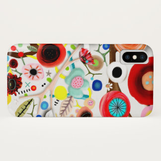 Case-Mate iPhone Coque génial New Grungy art floral
