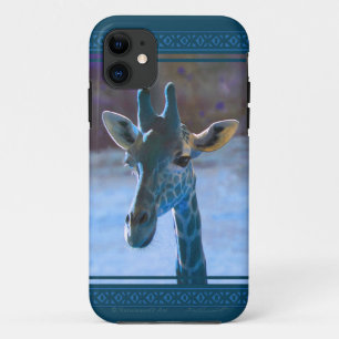 Case-Mate iPhone Coque Giraffe bleue iPhone5