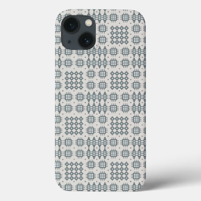 Case-Mate iPhone coque ipad-Coque : Gris, Motif de tapisserie gallo (Verso)