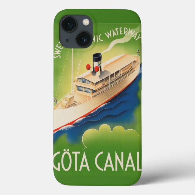 Case-Mate iPhone Coque ipad Vintage voyage Suède (Verso)