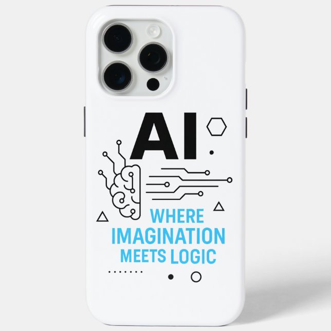 Case-Mate iPhone COQUE logique d'imagerie IA | Couverture du parado (Verso)