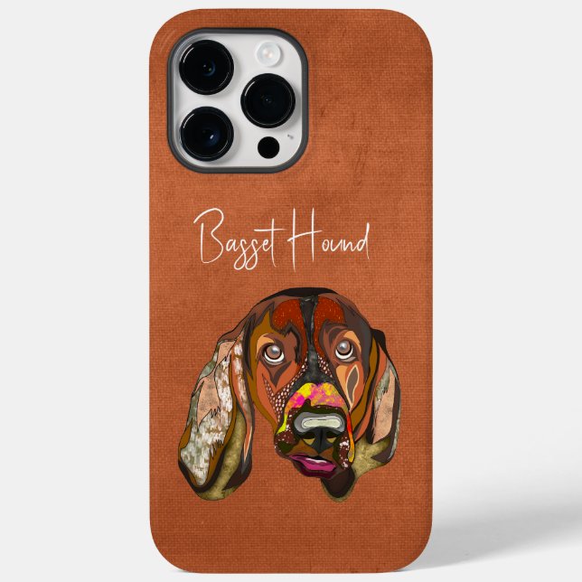 Case-Mate iPhone Coque-Mate coque iphone-Mate de Basset Hound (Verso)