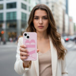 Case-Mate iPhone Coque Monogramme minimal initial pour fille rose m<br><div class="desc">Moderne Rose Girly Initiale minimale Monogramme Coque iPhone monogramme initiales moderne minimaliste bestseller cadeau pour son anniversaire de noël Coque contemporain iPhone</div>