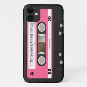 Case-Mate iPhone Coque personnalisé de bande de cassette rétro ro