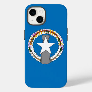 Case-Mate iPhone Coque pomme patriotique-Mate 14, Mariana du Nord