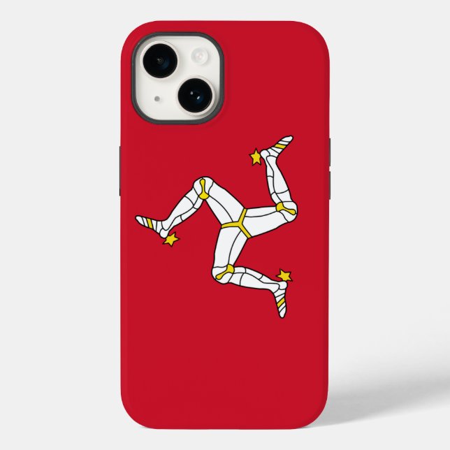 Case-Mate iPhone Coque pomme patriotique-Mate, drapeau de l'île de  (Verso)