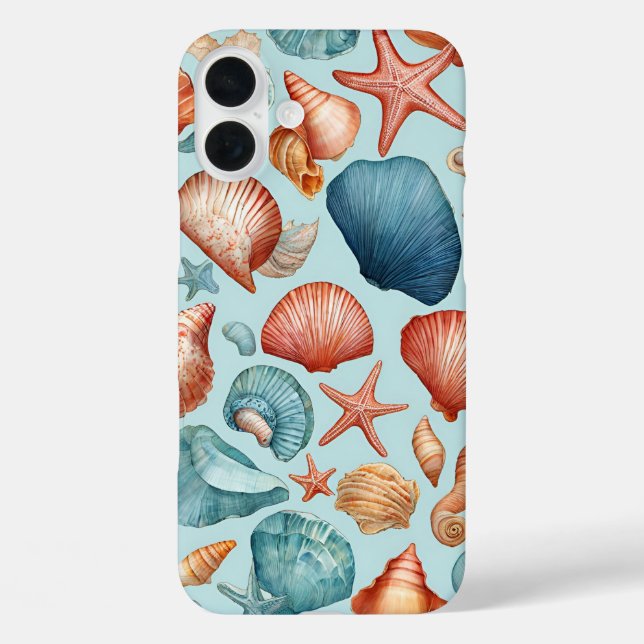 Case-Mate iPhone Coques côtières et Motif de poisson étoilé (Verso)