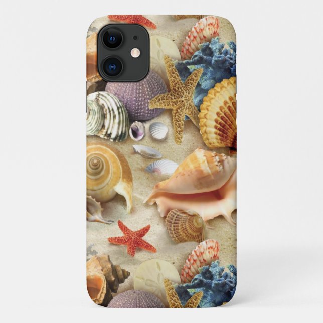 Case-Mate iPhone Coques de mer sur la plage (Dos)