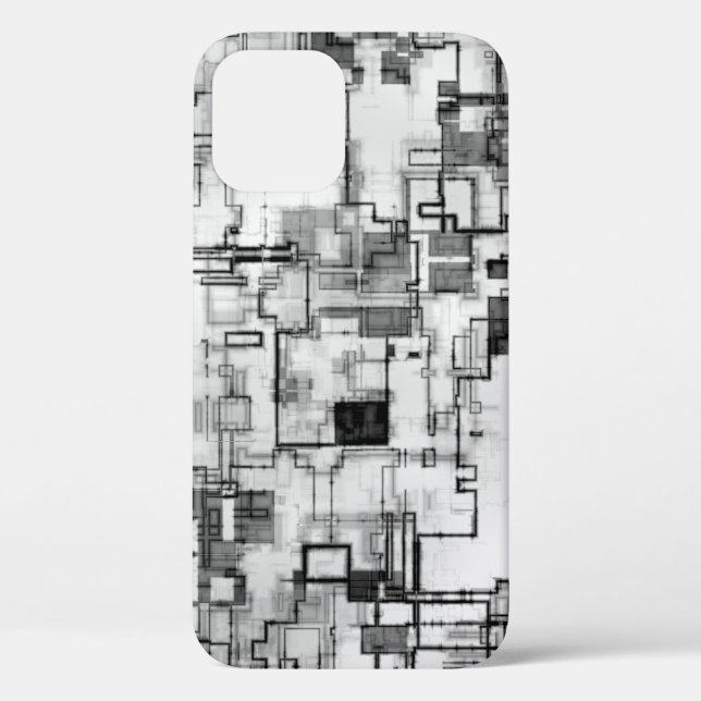 Case-Mate iPhone Coques de mobile design de circuit urbain numériqu (Verso)