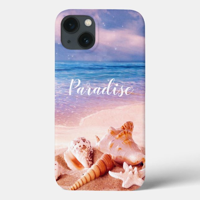 Case-Mate iPhone Coques de plage de Paradise Sea (Verso)