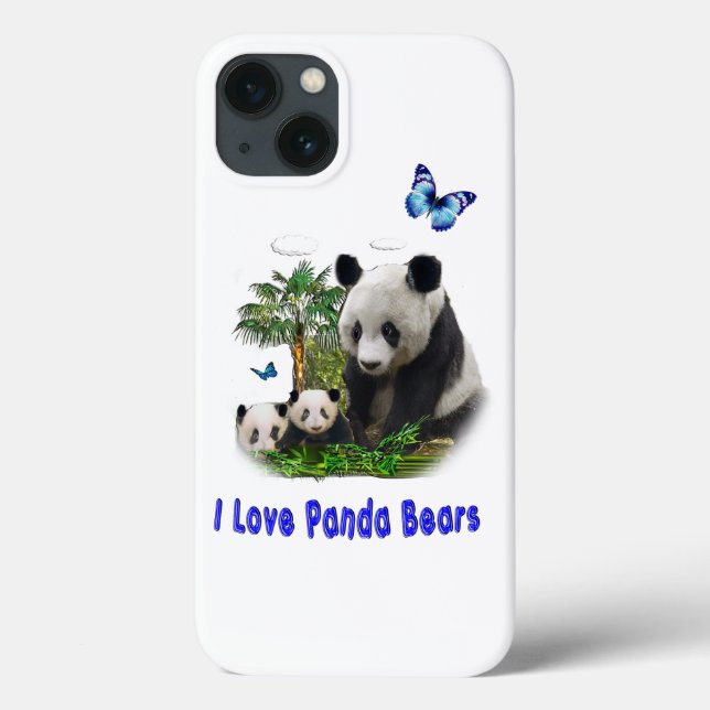 Case-Mate iPhone Coques de téléphone Ours Panda (Verso)