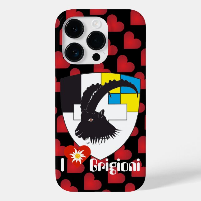 Case-Mate iPhone Coques d'iPhone Grisons Grischun Grigioni (Verso)