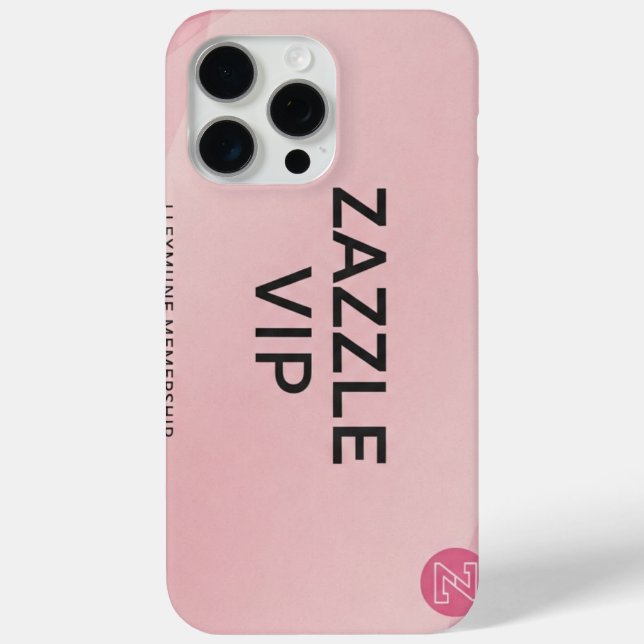 Case-Mate iPhone Coques exclusifs Zazzle Pink (Verso)