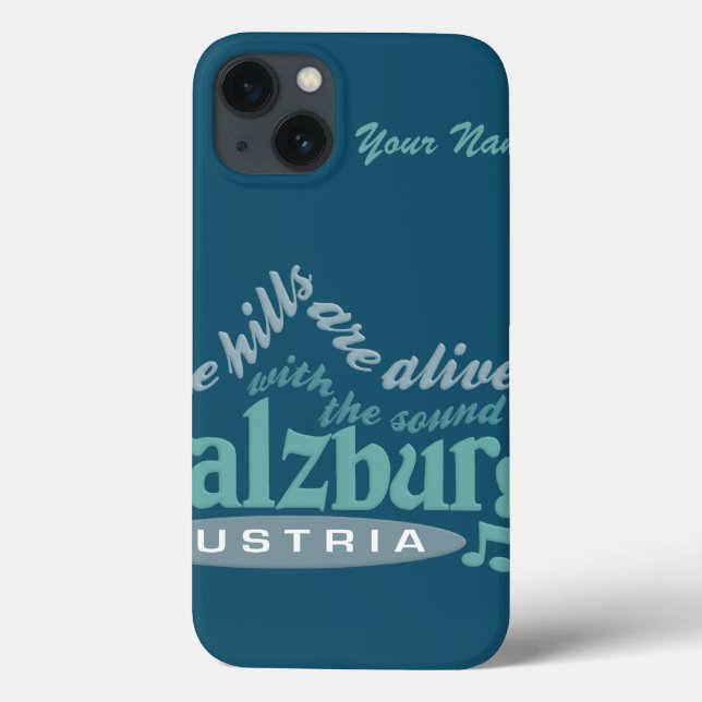 Case-Mate iPhone Coques monogrammes personnalisés de Salzbourg (Verso)