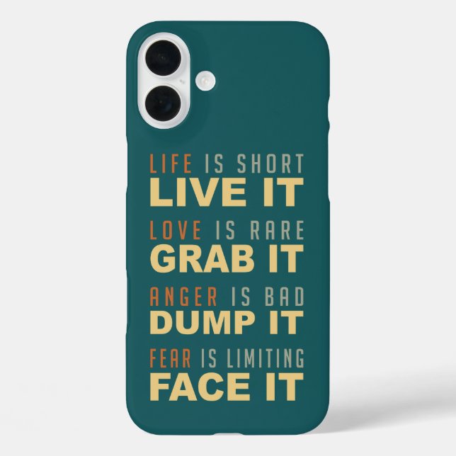 Case-Mate iPhone Coques Motivationnels (Verso)