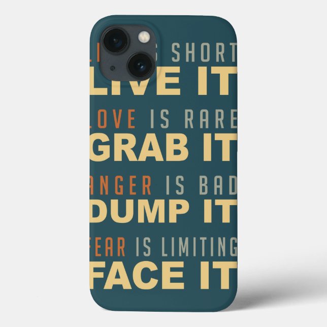 Case-Mate iPhone Coques Motivationnels (Verso)