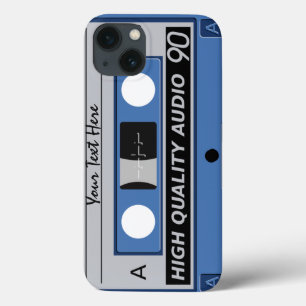 Pour iPhone Coques personnalisés de bande de cassette